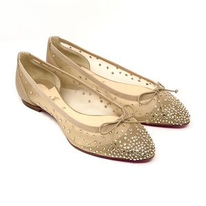 Brand New Christian Louboutin Patio Flat Rete